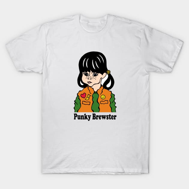 PUNKY BREWSTER FAN ART!! T-Shirt by cartoonistguy